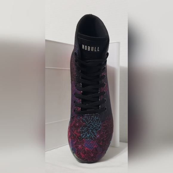 NoBull Succulent Floral High Top Trainer Sneaker Shoe (Unisex)W9 M7.5 - Picture 9 of 15